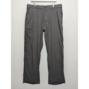 Unionbay UB Tech‎ Gray Classic Fit Comfort Waist Travel Pants Size 34
